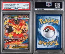 PSA 10 Mega Emboar ex SIR 273/217 Ascended Heroes Pokemon GEM MINT - Image 3