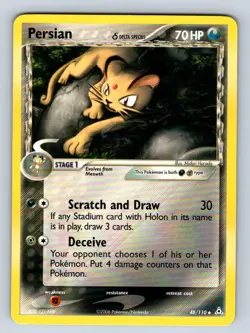 Pokemon Persian Delta Species Ex Holon Phantoms 48/110 - Image 3
