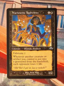 Marionette Apprentice 0410 Regular Modern Horizons 3 Magic Gathering MTG - Image 1