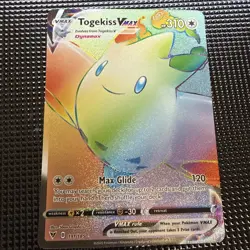 NM-Mint Togekiss VMAX - 191/185 - Secret Rare Pokemon Vivid Voltage - Image 1