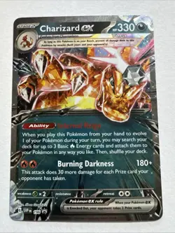 Charizard ex -196 - 196 - Scarlet & Violet Promo - Pokemon - Promo - Holo NM - Image 1