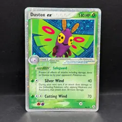 2006 Dustox ex 86/92 Holo EX Rare Legend Maker Pokemon MP - Image 1