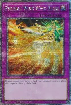 Yugioh Phoenix Wing Wind Blast - RA03-EN149 - Quarter Century Rare 1st Edition - Image 1
