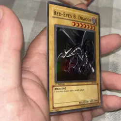Red-Eyes Black Dragon SDJ-001 - 1st Edition - Yu-Gi-Oh - LP - Image 2