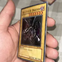 Red-Eyes Black Dragon SDJ-001 - 1st Edition - Yu-Gi-Oh - LP - Image 3