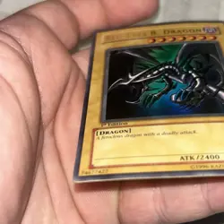 Red-Eyes Black Dragon SDJ-001 - 1st Edition - Yu-Gi-Oh - LP - Image 4