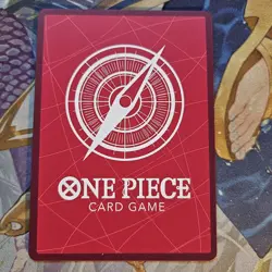 2025 ONE PIECE TCG A FIST OF DIVINE SPEED OP11-001 KOBY ALT ART LEADER NM - Image 4