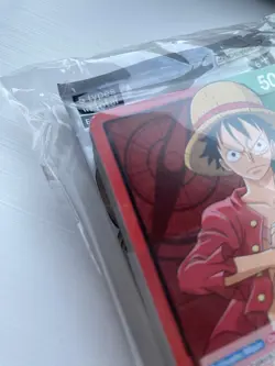 Monkey D. Luffy OP01-003 PRE ERRATA One Piece Demo Deck + Promo Pack SEALED - Image 4