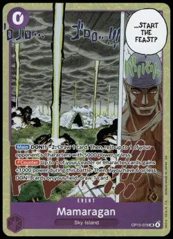 One Piece CCG Adventure on Kami's Island Mamaragan OP15-078 - Image 1