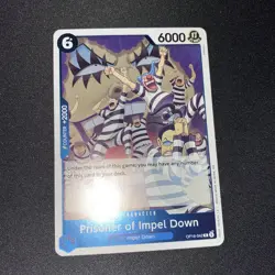 Prisoner of Impel Down OP16-042 R The Time of Battle Foil English One Piece NM/M - Image 1