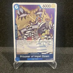 Prisoner of Impel Down OP16-042 R The Time of Battle Foil English One Piece - Image 1