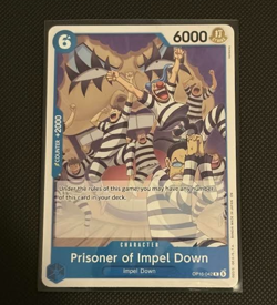 Prisoner of Impel Down OP16-042 R The Time of Battle Foil English One Piece - Image 1