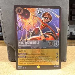 Disney Lorcana Mrs. Incredible - Determined Rescuer 195/204 Cold Foil EN SR - Image 1