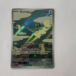 The Pokemon Company Drampa SV05 Temporal Forces Illustration Rare Holo 184/162 - Image 1