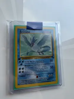 Articuno Fossil First Edition Rare Regular Non-Holo 17/62 Mint - Image 1