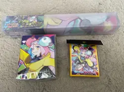 Pokemon Center Card Game Iono Playmat Deck Case Deck Shield Sleeve Set - Image 1