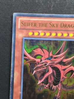 Yu-Gi-Oh Slifer the Sky Dragon Limited Edition Secret Rare Card YMA-EN001 - Image 3