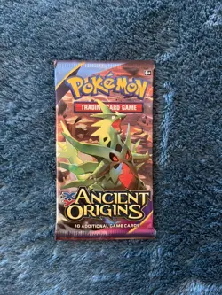 XY Ancient Origins Sealed Booster Pack - Full 10 card pack - Mega Tyranitar 2015 - Image 1