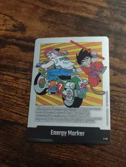 Dragon Ball Super Card Game Energy Marker Son Goku Bulma Foil E-70 English - Image 1