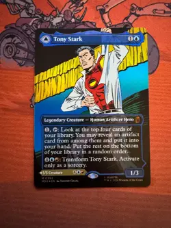 Tony Stark (Borderless) (0392) - Marvel Super Heroes (MSH) - Image 1