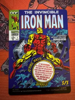 Tony Stark (Borderless) (0392) - Marvel Super Heroes (MSH) - Image 2