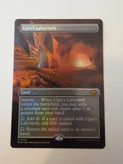 Ugin's Labyrinth - MTG - Borderless - Modern Horizons 3 - #359 - NM - Foil - Image 1