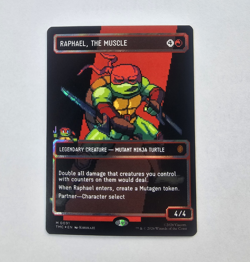 Wizards of the Coast MTG Raphael, the Muscle 0091 TMNT Mythic Alt Art Surge Foil - Image 1