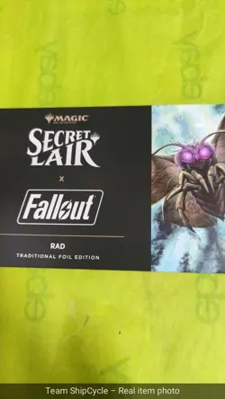 Factory Sealed MTG Secret Lair Drop PRESALE Fallout FOIL RAD G1N - Image 2