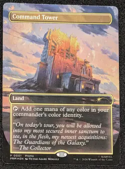 Command Tower (2026 Marvel Super Heroes/Disney Parks Promo) (Foil, NM) - Image 1
