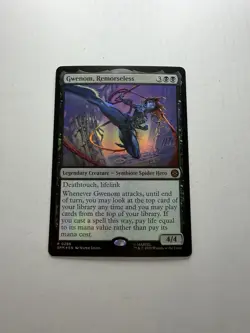 Gwenom Remorseless NM Marvel's Spider-Man Foil Magic The Gathering Mtg Near Mint - Image 1