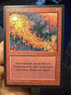 German Fbb Red Elemental Blast • Pack Fresh • Mtg (604) - Image 1