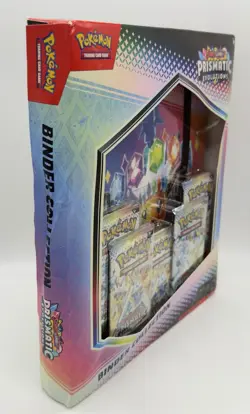 Pokemon TCG SV8.5 Prismatic Evolutions Binder Collection Box Factory Sealed - Image 2
