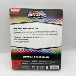 Pokemon TCG SV8.5 Prismatic Evolutions Binder Collection Box Factory Sealed - Image 3