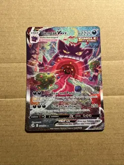 Gengar VMAX Alt Art Secret Rare Holo 271/264 Fusion Strike EN - Image 1