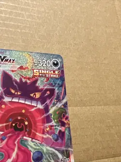 Gengar VMAX Alt Art Secret Rare Holo 271/264 Fusion Strike EN - Image 4