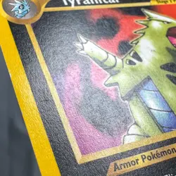 LP Unlimited Tyranitar 31/75 Neo Discovery Pokemon 2001 Hironobu Yoshida - Image 4