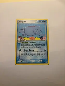 Pokemon TCG Quagsire 26/109 Team Rocket Returns Regular - Image 1