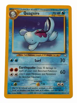 Quagsire - 45/111 Neo Genesis 2000 - WOTC - Pokemon TCG - Image 1