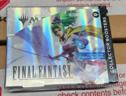 MAGIC THE GATHERING MTG - FINAL FANTASY - SEALED - COLLECTOR BOOSTER BOX --- - Image 1