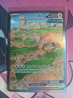 Iron Hands ex 248/182 SV04: Paradox Rift Holo Pokemon Tcg Ar - Image 1