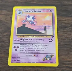 Wizards of the Coast Pokemon TCG Sabrina's Haunter 55/132 Gym Regular Unc - Image 1