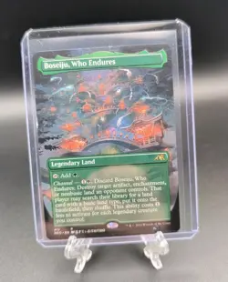 Boseiju, Who Endures- Kamigawa: Neon Dynasty Borderless Regular MTG Never Played - Image 1