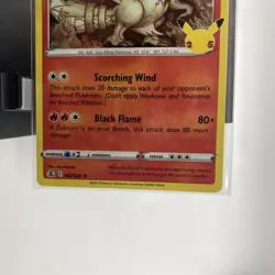 Reshiram - 25th Anniversary Pokemon Celebrations TCG - NM HOLO RARE 002/025 - Image 4