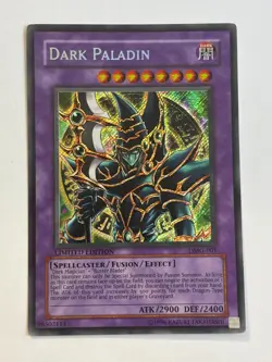 2003 Yu-Gi-Oh! Duel Master's Guide Promo North American #DMG-001 DARK PALADIN - Image 1