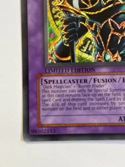 2003 Yu-Gi-Oh! Duel Master's Guide Promo North American #DMG-001 DARK PALADIN - Image 4