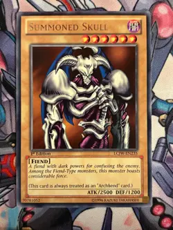 Yu-Gi-Oh! CARD LCJW-EN235 Summoned Skull Rare 1st Edition - Image 1