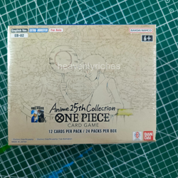 ONE PIECE Extra Booster Anime 25th Collection Box ENGLISH TCG EB02 24Pack-Sealed - Image 3
