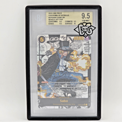 One Piece Sabo OP04-083 Manga Art SR BGS 9.5 Gem Mint -OP04 Kingdoms of Intrigue - Image 1