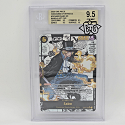 One Piece Sabo OP04-083 Manga Art SR BGS 9.5 Gem Mint -OP04 Kingdoms of Intrigue - Image 2