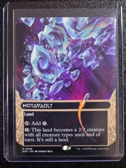 Mutavault (0028) (Borderless) Edge of Eternities: Stellar Sights Regular - Image 1